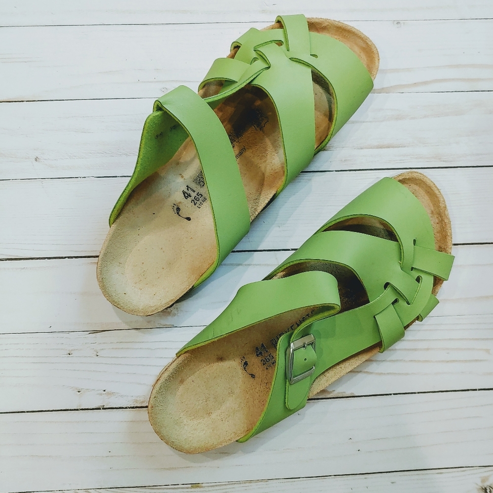 Pisa Birko-flor Spearmint Sandals